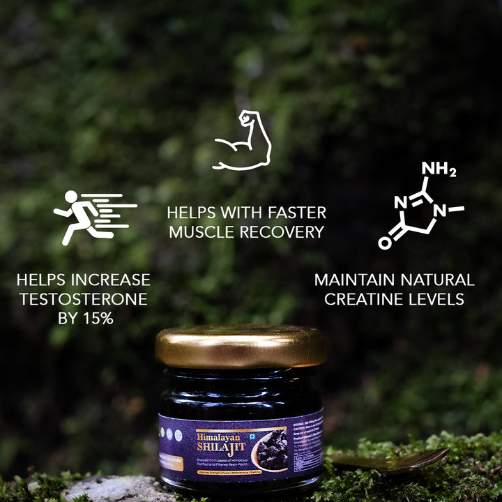 Pure Shilajit Resin 30g - Rå Pluss